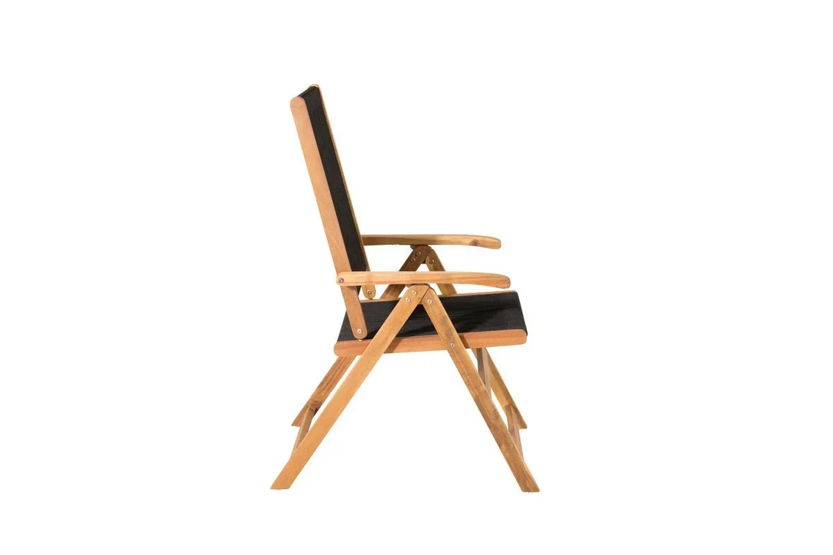 Set da 2 - Sedia da giardino George in acacia/poliestere