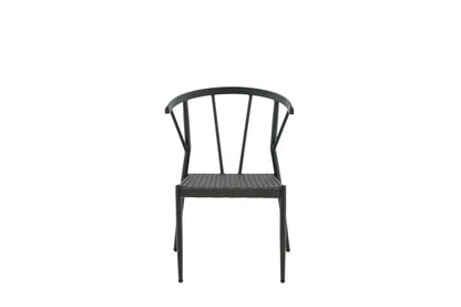 Set da 6 - Sedia da giardino Tina in rattan/alluminio