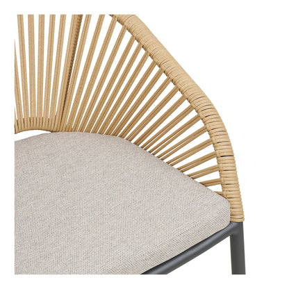 Set da 2 - Sedia da giardino Veleno beige o verde
