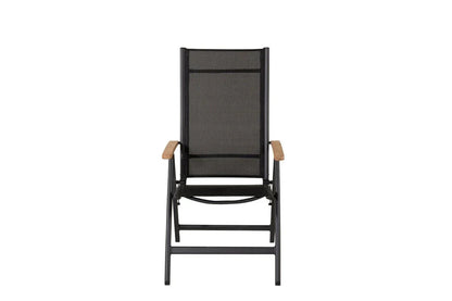 2er Set - Gartenstuhl GranCanaria aus Textilene/Aluminium in Schwarz, Weiß oder Beige