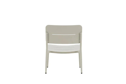 Set da 2 - Sedia da giardino Mara in metallo/poliestere