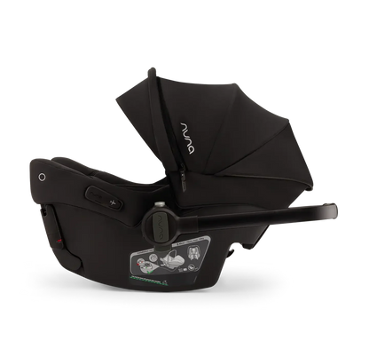 B-Ware Nuna Pipa Urbn Seggiolino Auto per Neonati Caviar con Sistema Isofix Integrato