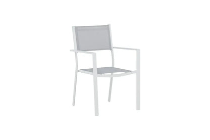 Set da 2 - Sedia da giardino Karibik in alluminio/textilene