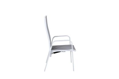 2er Set - Gartenstuhl Bossa aus Textilene/Aluminium