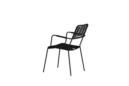Set da 2 - Sedia da giardino Marla in metallo/poliestere