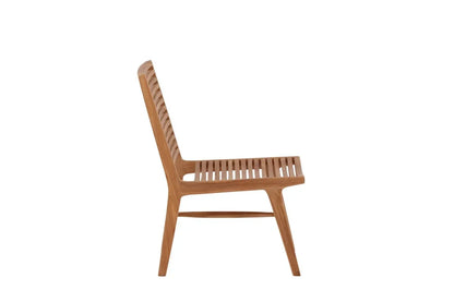 Sedia da giardino Malea - in teak con effetto naturale
