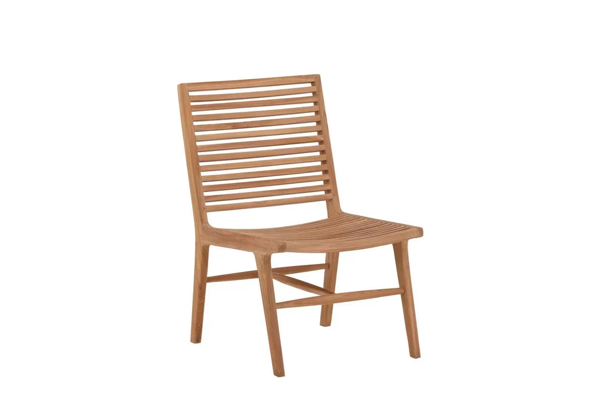 Sedia da giardino Malea - in teak con effetto naturale