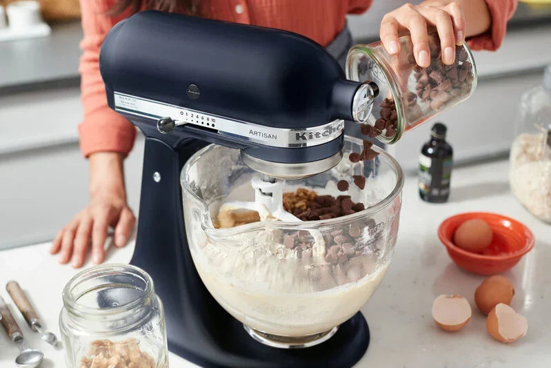 KitchenAid 4,8 L 5KSM175 Robot da cucina Artisan Set completo con tagliaverdure+tritacarne+accessorio per biscotti spritz