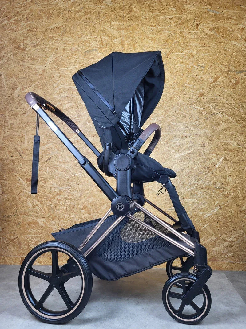 Cybex - Priam Kombikinderwagen (seggiolino sportivo) - Nero in buone condizioni