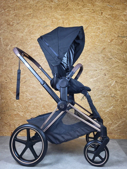 Cybex - Priam Kombikinderwagen (seggiolino sportivo) - Nero in buone condizioni