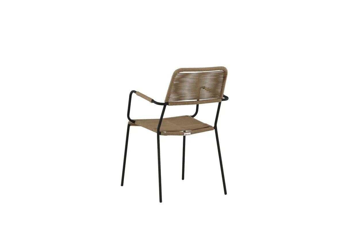 Set da 2 - Sedia da giardino Marla in metallo/poliestere