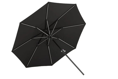 Ombrellone Lightning – Ø270 cm in nero o grigio a scelta