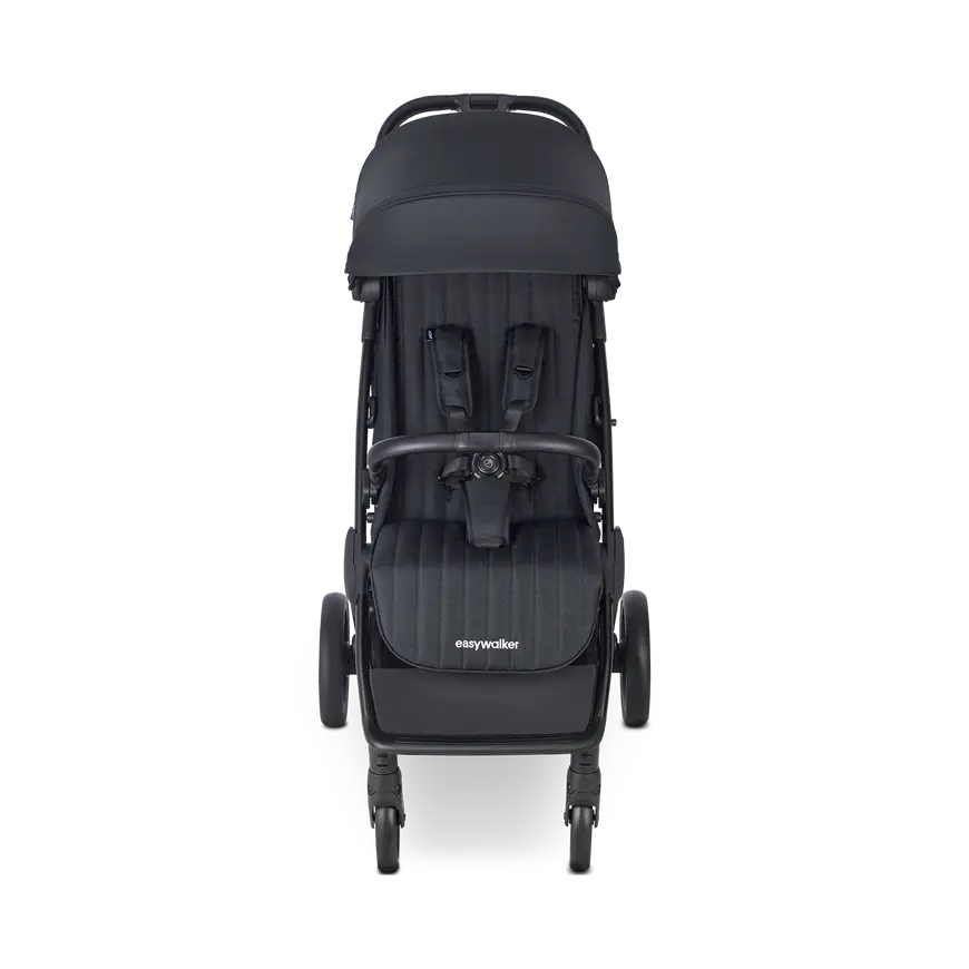 B-Ware Passeggino Easy Walker Jackey² XL Buggy Passeggino da viaggio Midnight Black