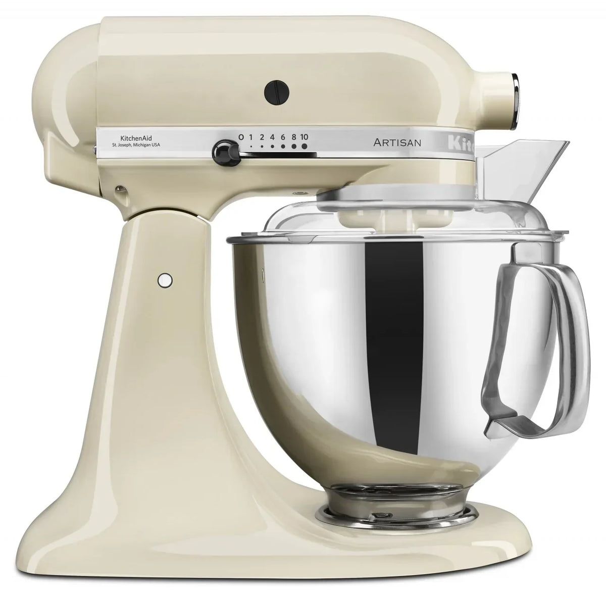 KitchenAid 4,8 L 5KSM175 Robot da cucina Artisan Set completo con tagliaverdure+tritacarne+accessorio per biscotti spritz