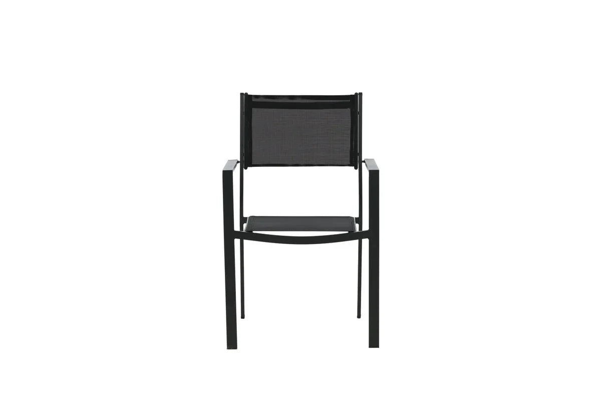 Set da 2 - Sedia da giardino Karibik in alluminio/textilene