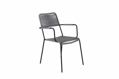 Set da 2 - Sedia da giardino Marla in metallo/poliestere