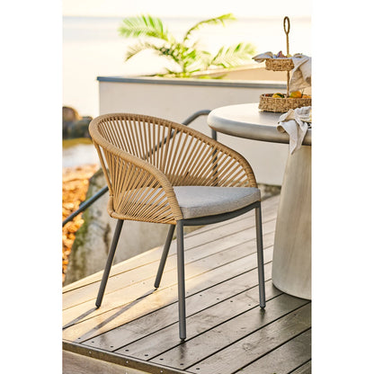 Set da 2 - Sedia da giardino Veleno beige o verde
