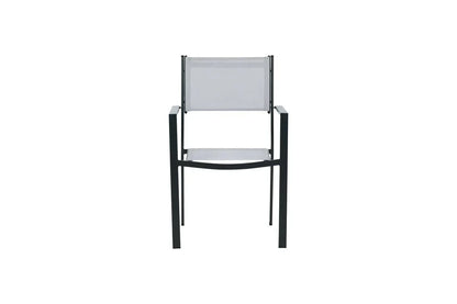 Set da 2 - Sedia da giardino Karibik in alluminio/textilene