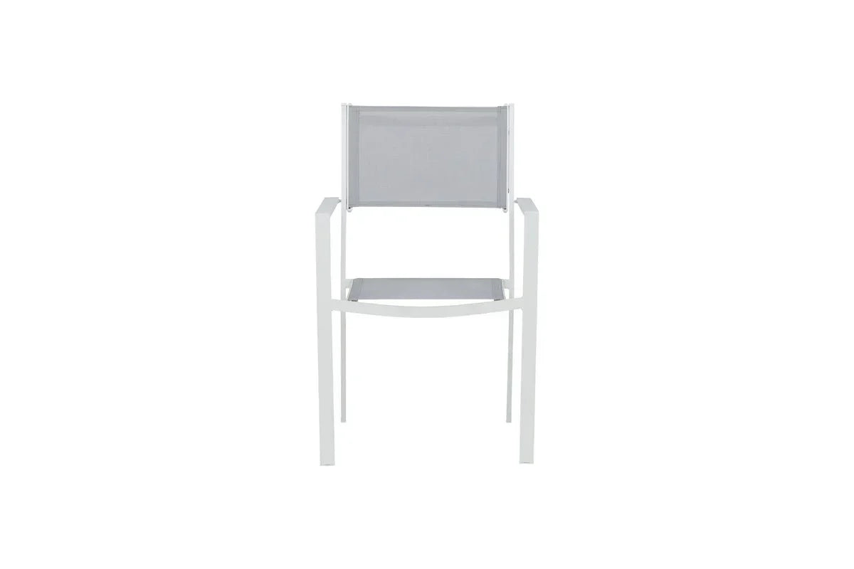 Set da 2 - Sedia da giardino Karibik in alluminio/textilene