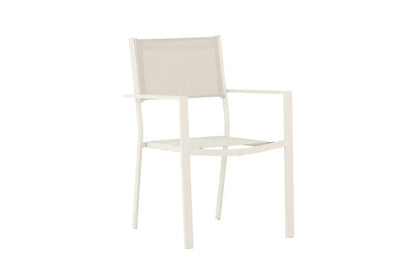 Set da 2 - Sedia da giardino Karibik in alluminio/textilene