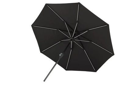 Ombrellone Lightning – Ø270 cm in nero o grigio a scelta