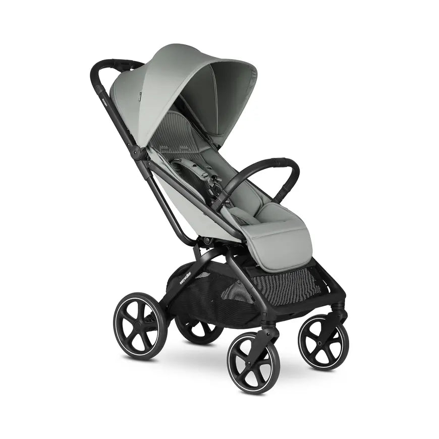 Easywalker Rockey L Fresh Green passeggino usato con cestino portaoggetti e funzione reclinabile
