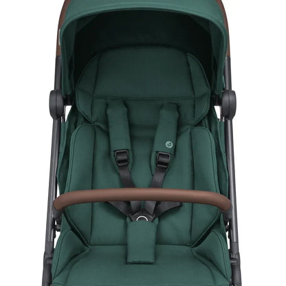 B-Ware Maxi Cosi Passeggino Buggy Soho Essential Green Pieghevole Passeggino da Viaggio Bambini