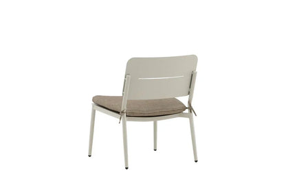 Set da 2 - Sedia da giardino Mara in metallo/poliestere