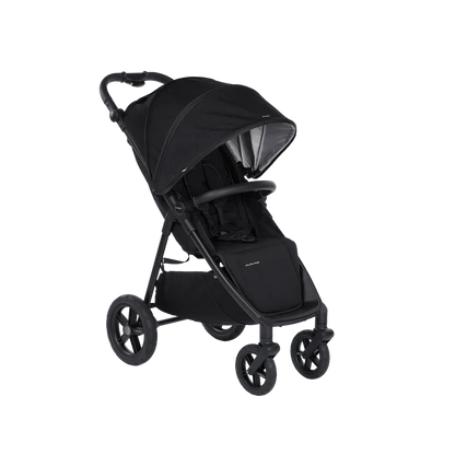 Passeggino B-Ware Mast M4x Plus Onyx con capottina parasole e cestino per la spesa896