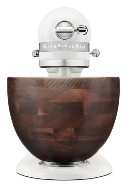 KitchenAid 4,7 L 5KSM156WBEPL Robot da Cucina Artisan con Ciotola in Noce
