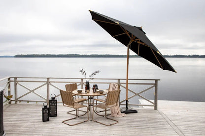 Ombrellone Ifta – Ø330 cm in nero o grigio a scelta