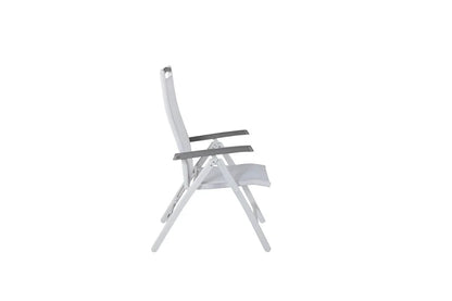 2er Set - Gartenstuhl Kara - Gestell aus Aluminium, verstellbar