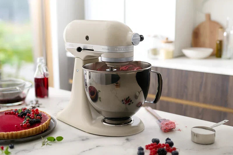 KitchenAid 4,8 L 5KSM175 Robot da cucina Artisan Meatlover con tritacarne interamente in metallo e accessorio per biscotti spritz