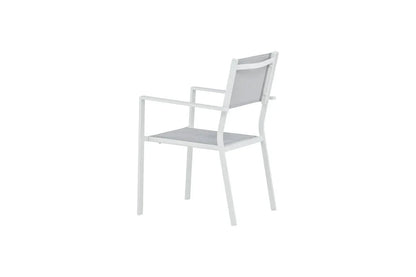 Set da 2 - Sedia da giardino Karibik in alluminio/textilene