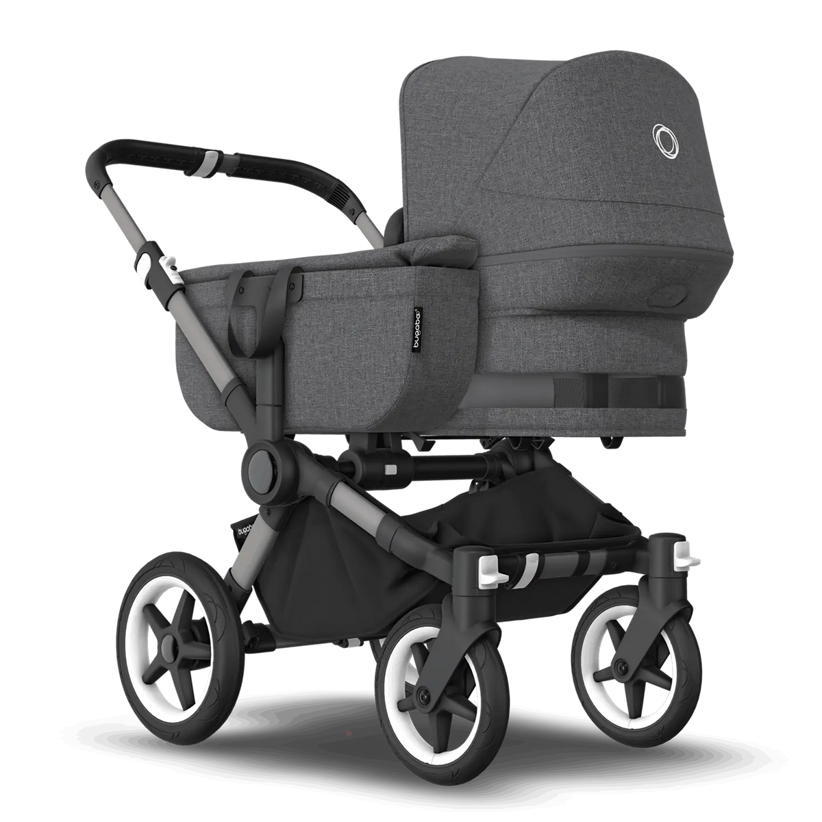 Passeggino per bambini Bugaboo Donkey 5 grigio melange mono "B-Ware" estensibile