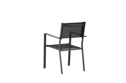 Set da 2 - Sedia da giardino Karibik in alluminio/textilene
