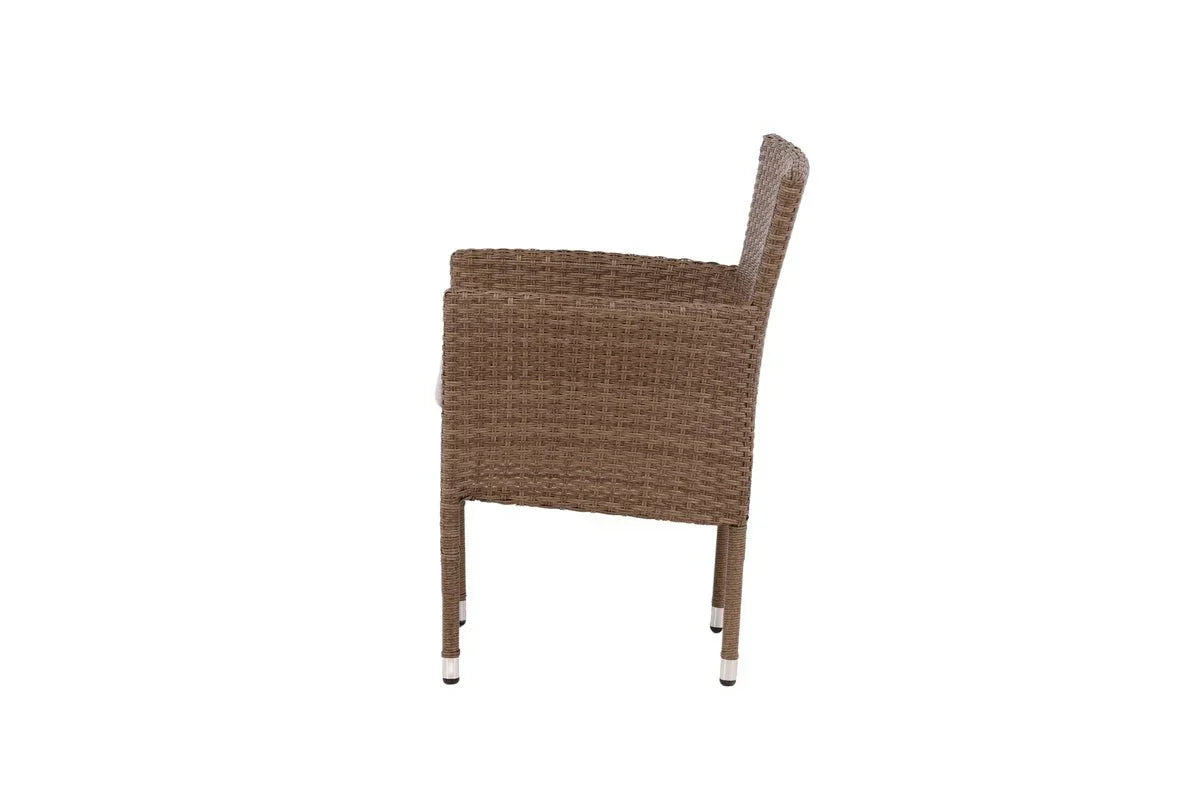Set di 2 sedie da giardino Marina effetto rattan