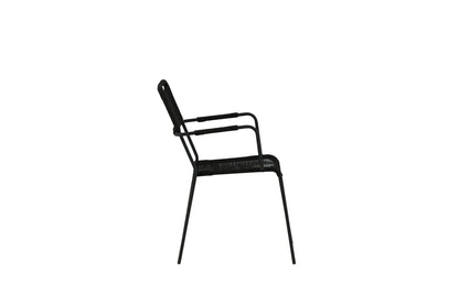 Set da 2 - Sedia da giardino Marla in metallo/poliestere