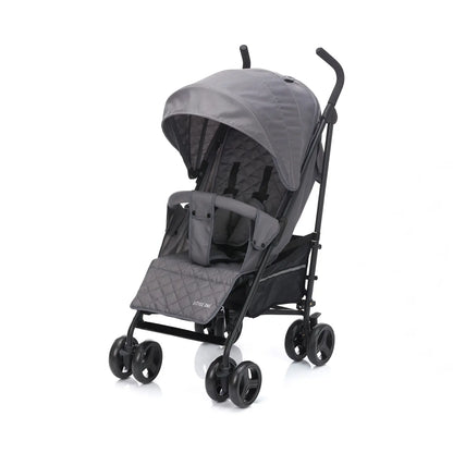 B-Ware Passeggino Little One Buggy Passeggino sportivo Tommi Grigio Funzione reclinabile Vano portaoggetti Imbracatura